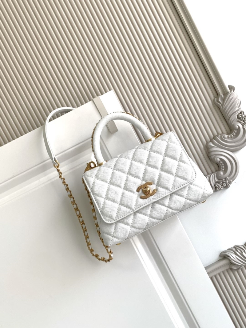 Ch**el top handle bags